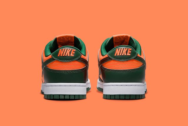 Restock Alert! Nike Dunk Low ‘Miami Hurricanes’ - Sneaker Freaker