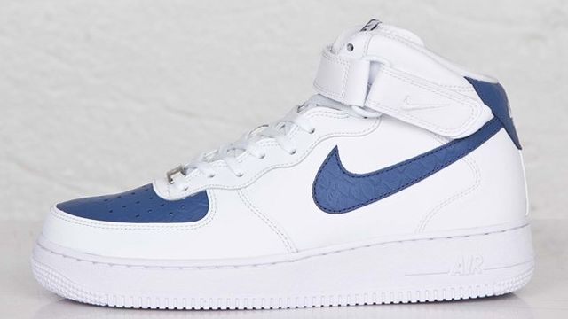 2007 Nike Air Force 1 Mid '07 Obsidian/University Blue-White – Eclectic Heat