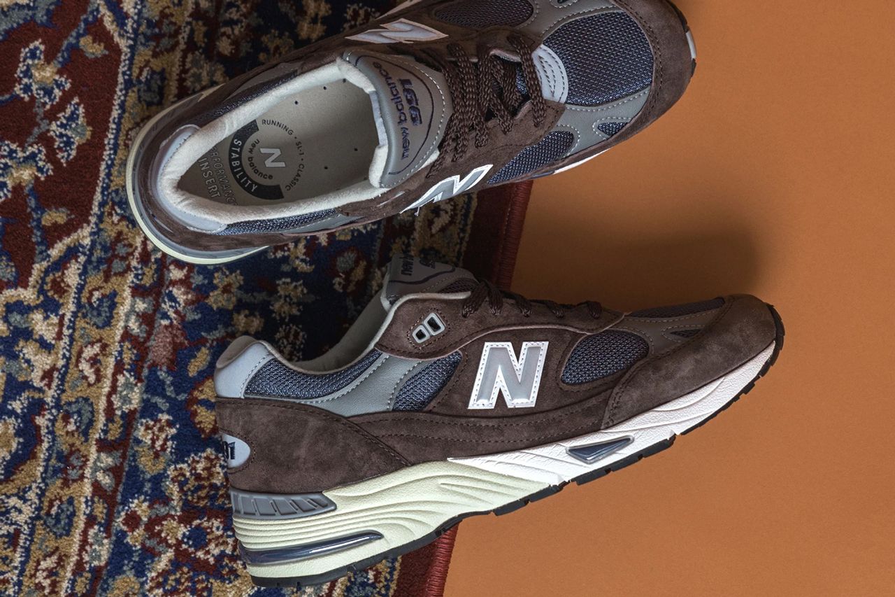 New Balance 991 Made in UK Brown/Blue