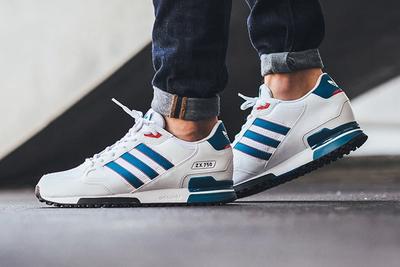 Adidas Zx 750 White Blue Red 1