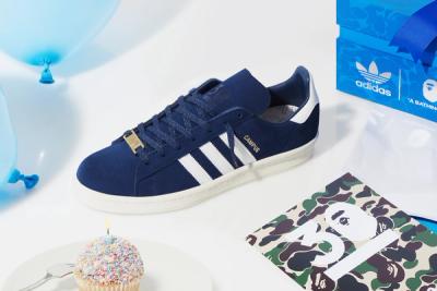 BAPE and adidas Celebrate 20 Years of Collaboration on the Campus 80s