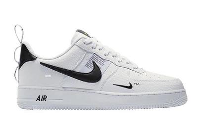 Nike Air Force 1 White Black Tag