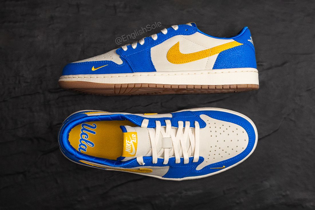 Take a Closer Look at UCLA's Air Jordan 1 Low PE - Sneaker Freaker