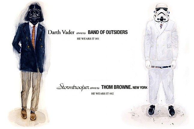 John Woo 'he Wears It' Star Wars Artwork - Sneaker Freaker