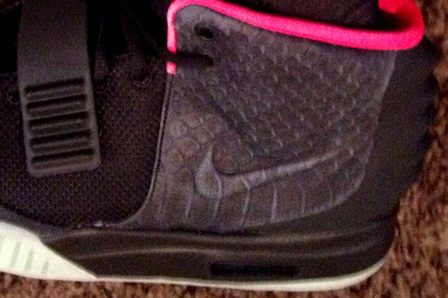 Nike Air Yeezy 2 Black Pink 03 2