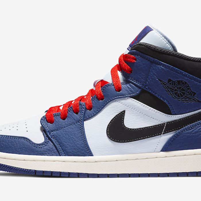 black blue and red jordan 1