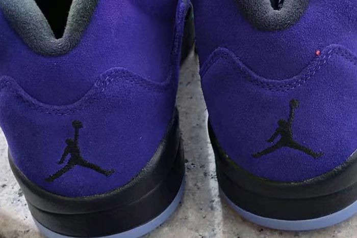 Air Jordan 5 Alternate Grape Heels