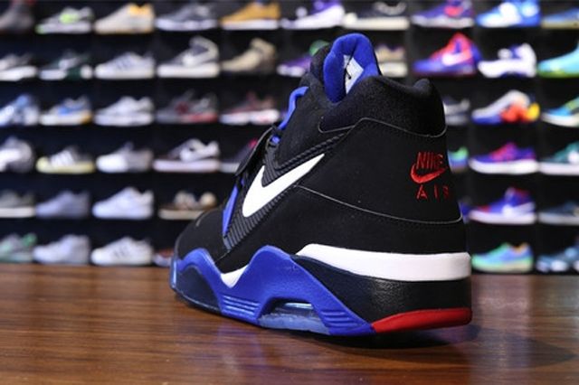 Nike air force 180 black royal hot sale blue red