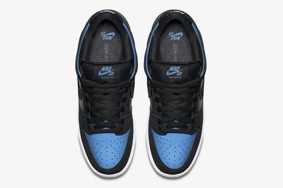 Nike Sb Dunk Low Pro Blackuniversity Blue4