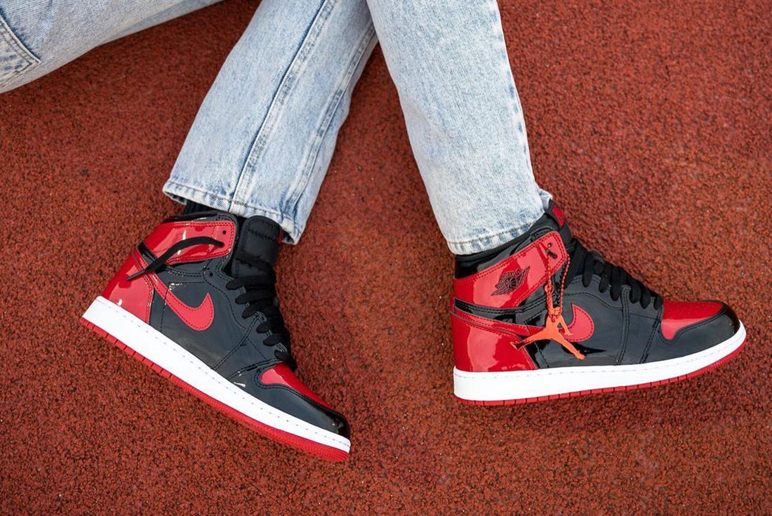 Here s How People are Styling the Air Jordan 1 Patent Bred Industry News