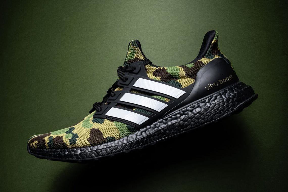 The BAPE x adidas UltraBOOST Drops Tomorrow - Sneaker Freaker