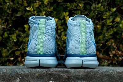 Nike Flyknit Chukka Blue Grey Green 3