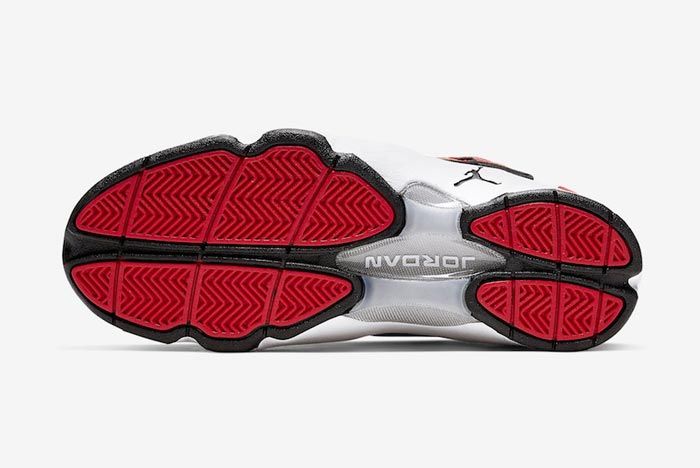 Air Jordan Womens Og Red Black White Outsole