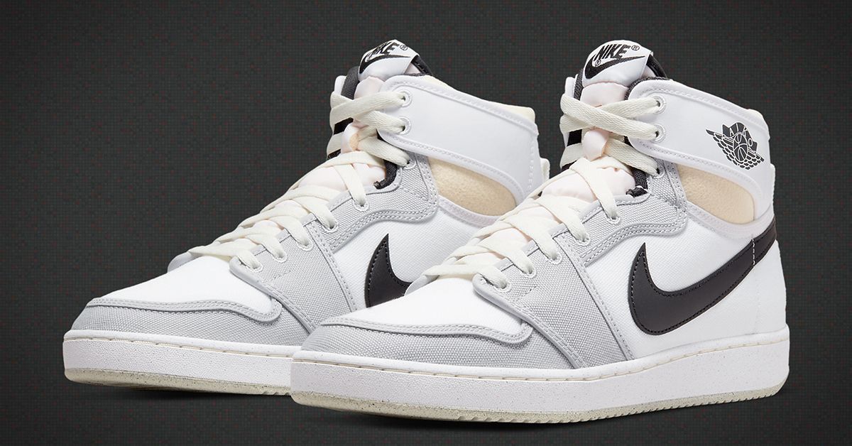 The Air Jordan 1 KO Is Releasing in a Crisp n Clean White Grey