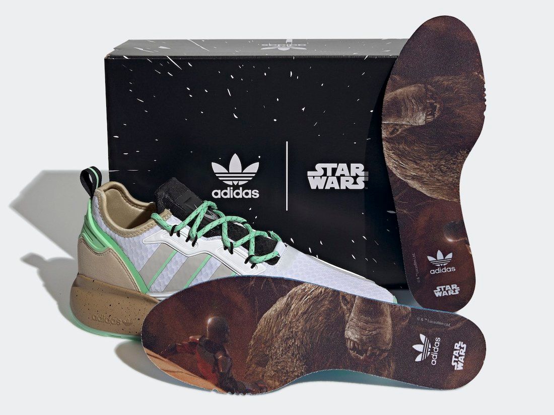 si solicitud Español Check out the Star Wars x adidas ZX 2K BOOST 'Mudhorn' - Sneaker Freaker
