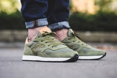 Saucony Dxn Trainer Olive Green 3