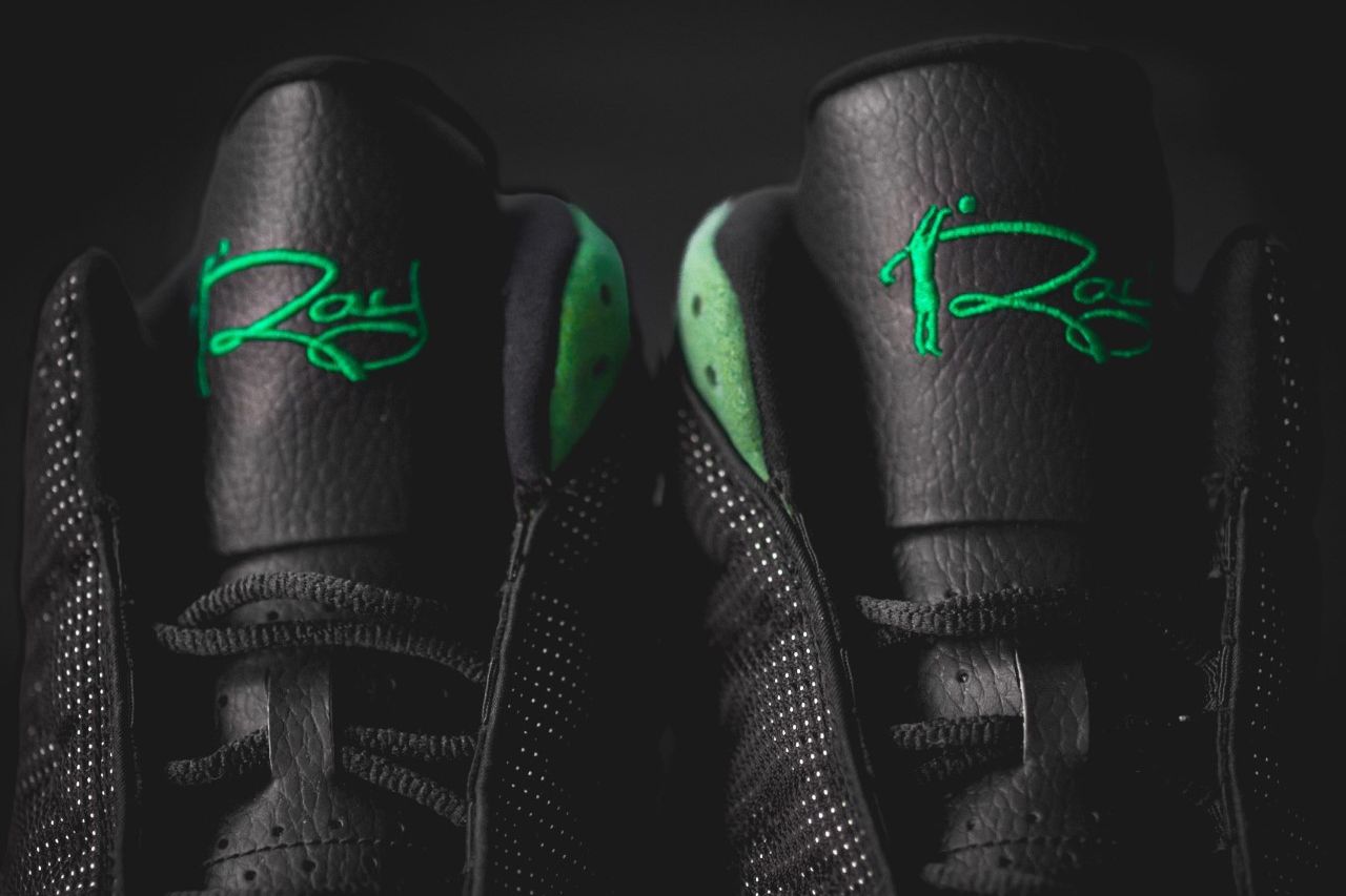 Check Out Ray Allen s Alternate Air Jordan 13 PE Industry News