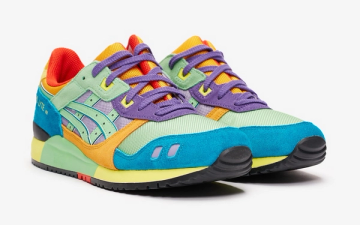 The ASICS GEL Lyte III Tourmaline Revisits the Rainbow Rodeo Industry News