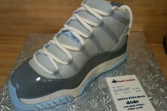 Sneaker Freaker Sneaker Cakes Air Jordan 11 Cool Grey 01 1