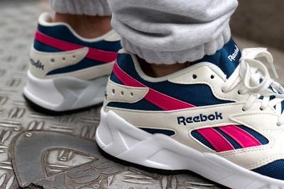 Reebok Aztrek Pink Blue White 3 Sneaker Freaker