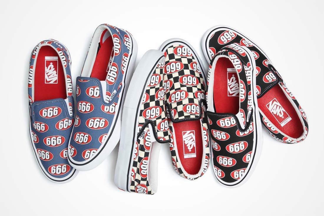 vans slip on x supreme