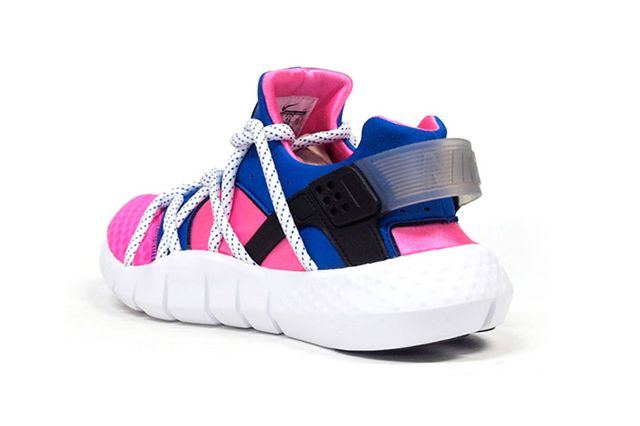 Nike Huarache NM Royal Blue Pink Flash Releases