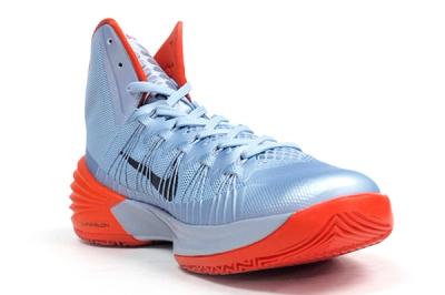 Nike Hyperdunk 2013 Silver Orange 1