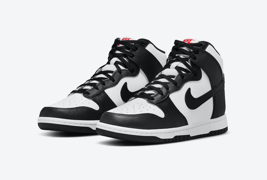 Closer Look: The Nike Dunk High in Black and White