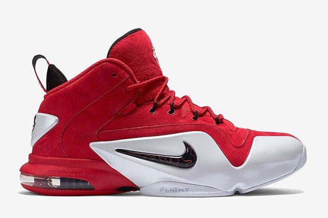 Nike Air Penny 6 Red Suede 3