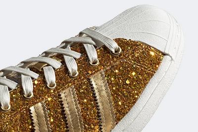 Adidas Superstar Gold Metallic Fw8168 Toe Detail