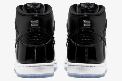 Nike Sb Dunk High Space Jam Bq6826 002 Release Date 5 Heel