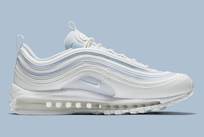 nike air max 97 light blue and white
