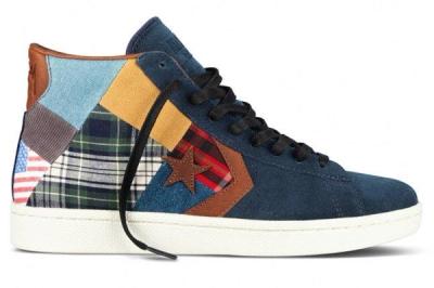 Stussy Nyc Converse 2012 First String Pro Leather Patchwork 1