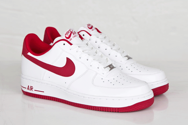 Nike Air Force 1 (White/Gym Red 