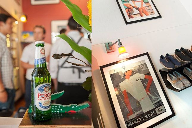 Lacoste X Beggar Man Thief 80 Years Exhibition Beer And Wall Adornments 1
