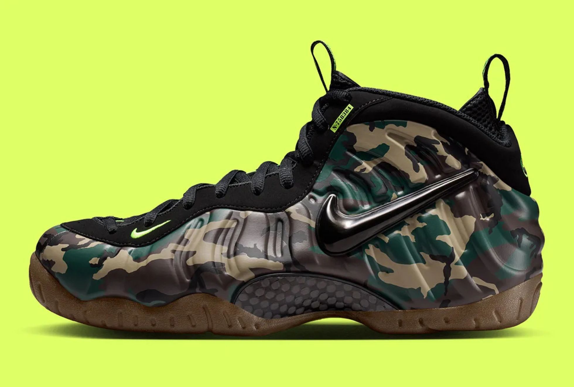 Nike Are Bringing Back the Air Foamposite Pro 'Green Camo' - Releases