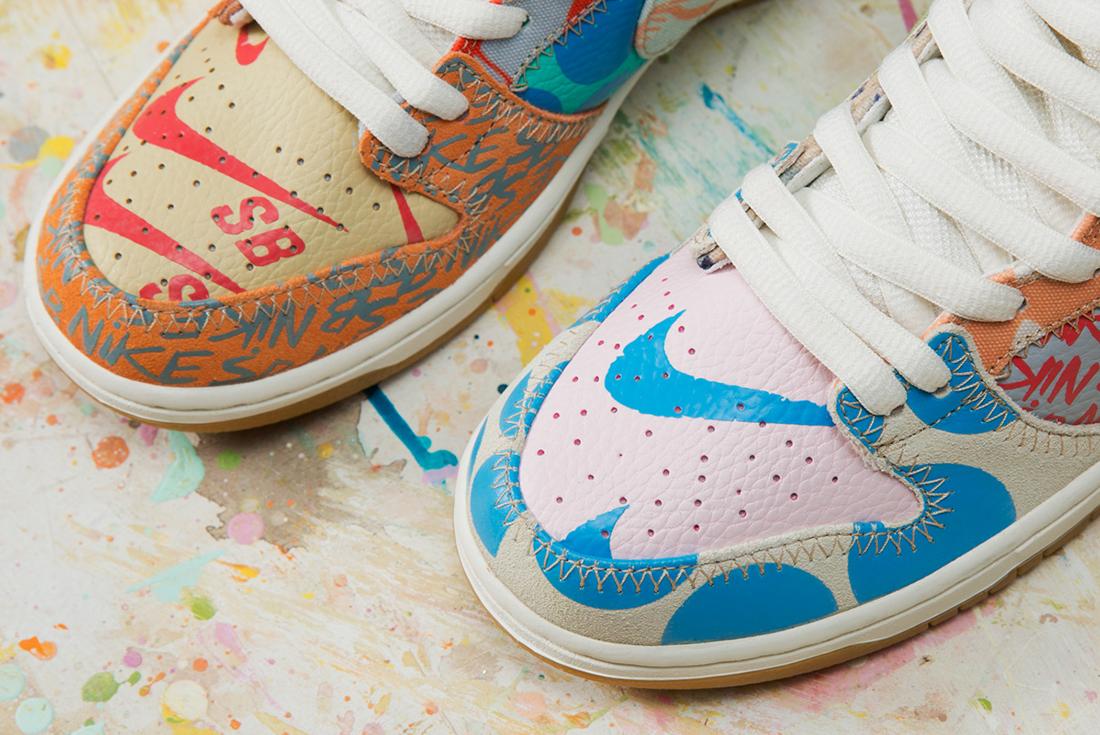 Thomas Campbell X Nike SB Dunk High Premium (What The) - Releases 