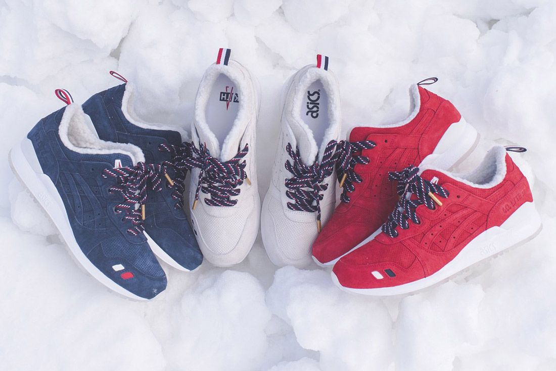 Moncler x Kith x ASICS Colab Up Close Releases