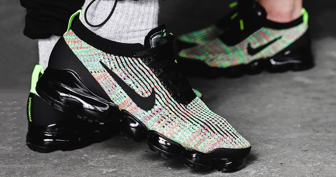 The Nike VaporMax Flyknit 3 Maxes Out in 'Multicolour' - Sneaker 