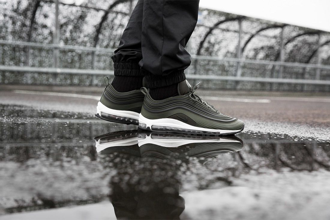 Nike s Rubberised Air Max 97 Returns in Khaki Releases