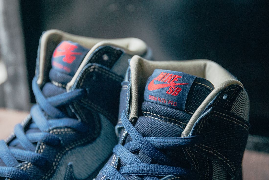 Nike sb denim high best sale