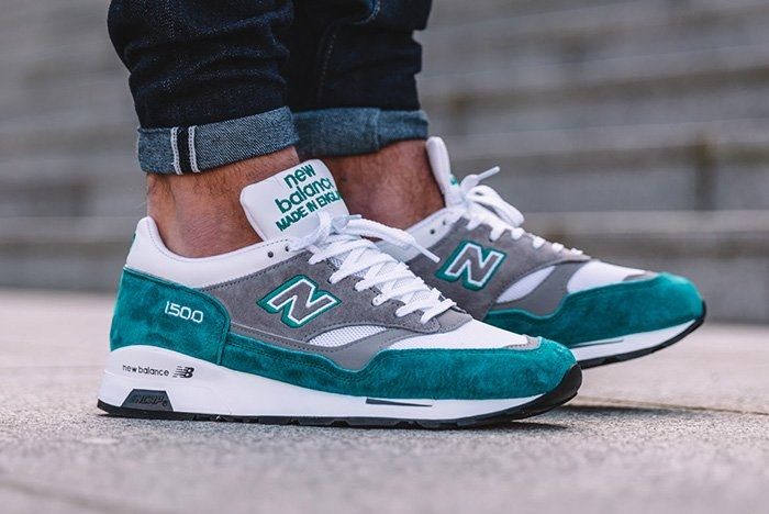 new balance teal shoes