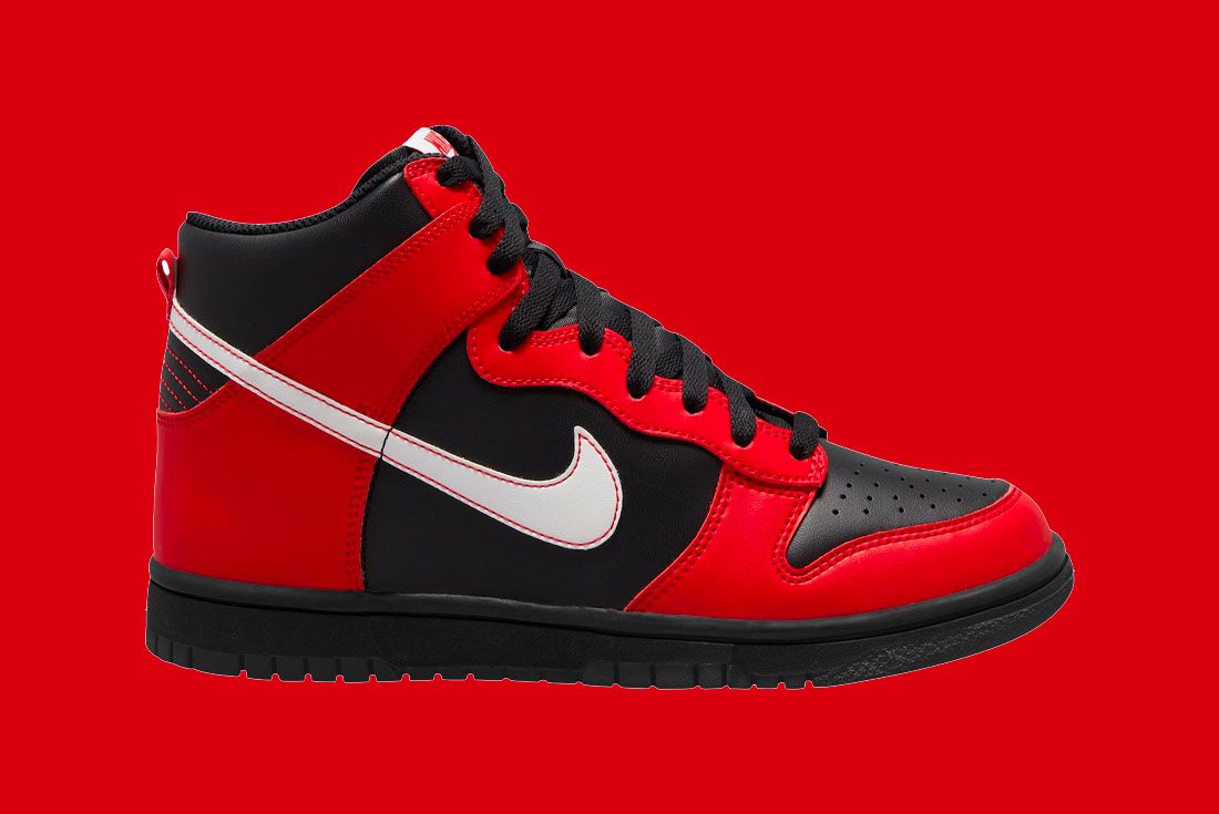 Nike Dunk High Gives Off 'Deadpool' Vibes - Sneaker Freaker