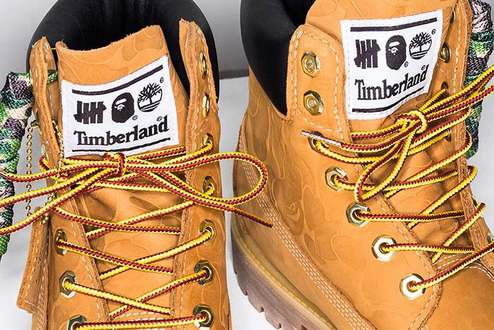 Bape Undefeated Timberland 6 Inch Boot 3