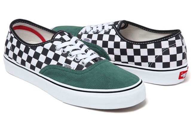 Supreme best sale vans checkerboard