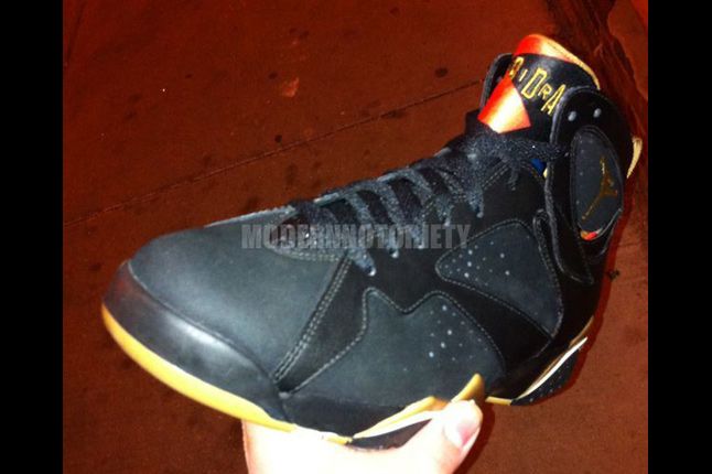 Air Jordan 7 Gold Medal Sample 02 1