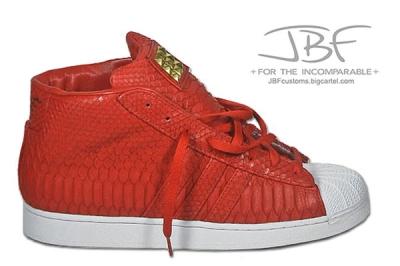 Jbf Customs Red Python Adidas Promodel 2 1