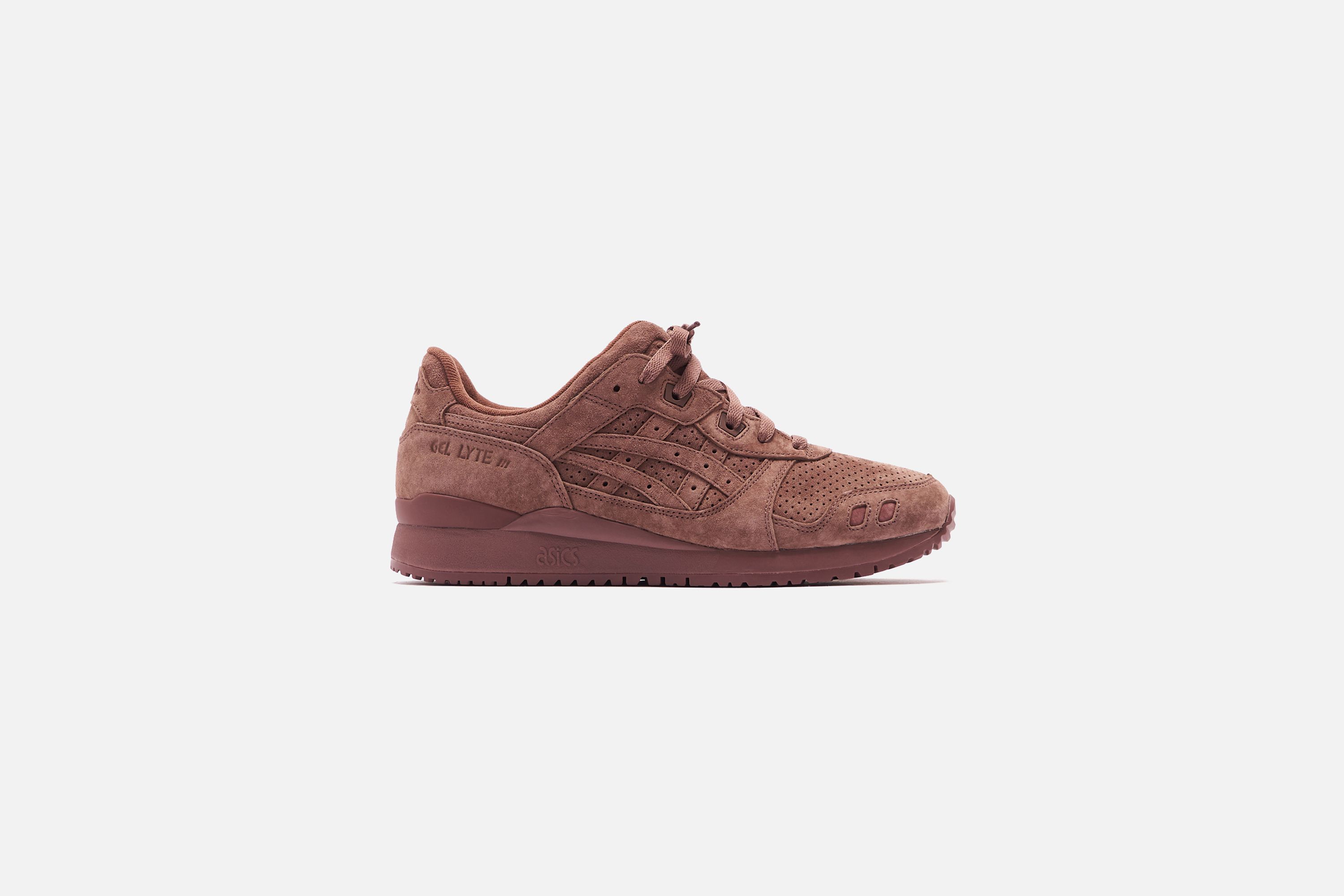 ronnie fieg kith asics gel lyte III palette single shoe on white