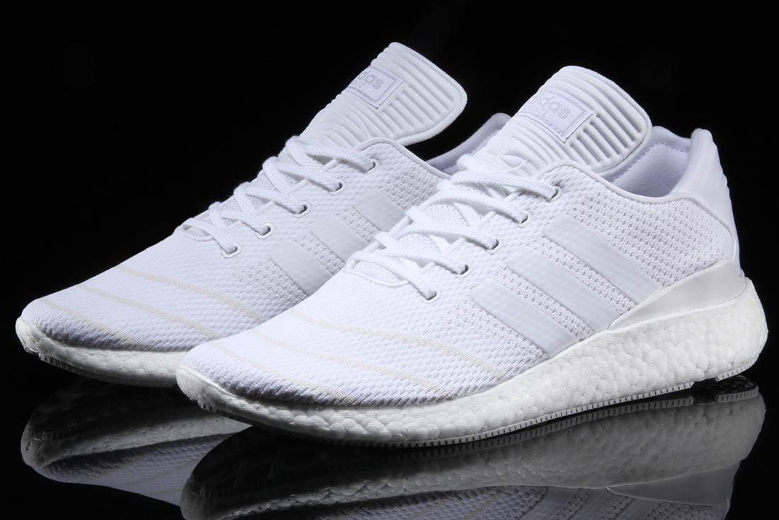 adidas Busenitz Pure BOOST Triple White Releases