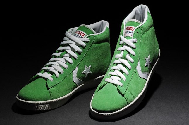 【激レア】CONVERSE PRO LEATHER マスタード　グリーン 激レア逸品】CONVERSE PRO LEATHER マスタード グリーン